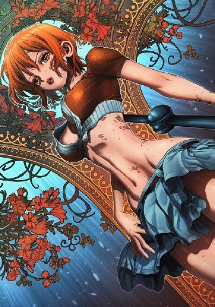 One Piece - Nami vs Kalifa